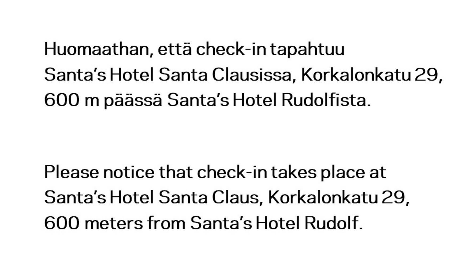 Santa'S Hotel Rudolf Rovaniemi Exterior foto